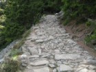 Chodník Obří důl – Obří bouda (původní stav Rekonstrukce turistických chodníků ve východních Krkonoších